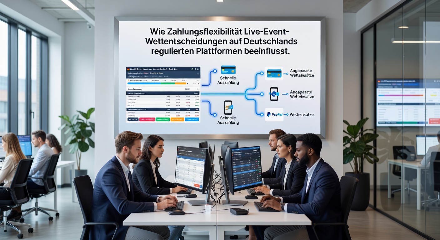 Zahlungsoptionen und Live-Wetten auf deutschen Plattformen