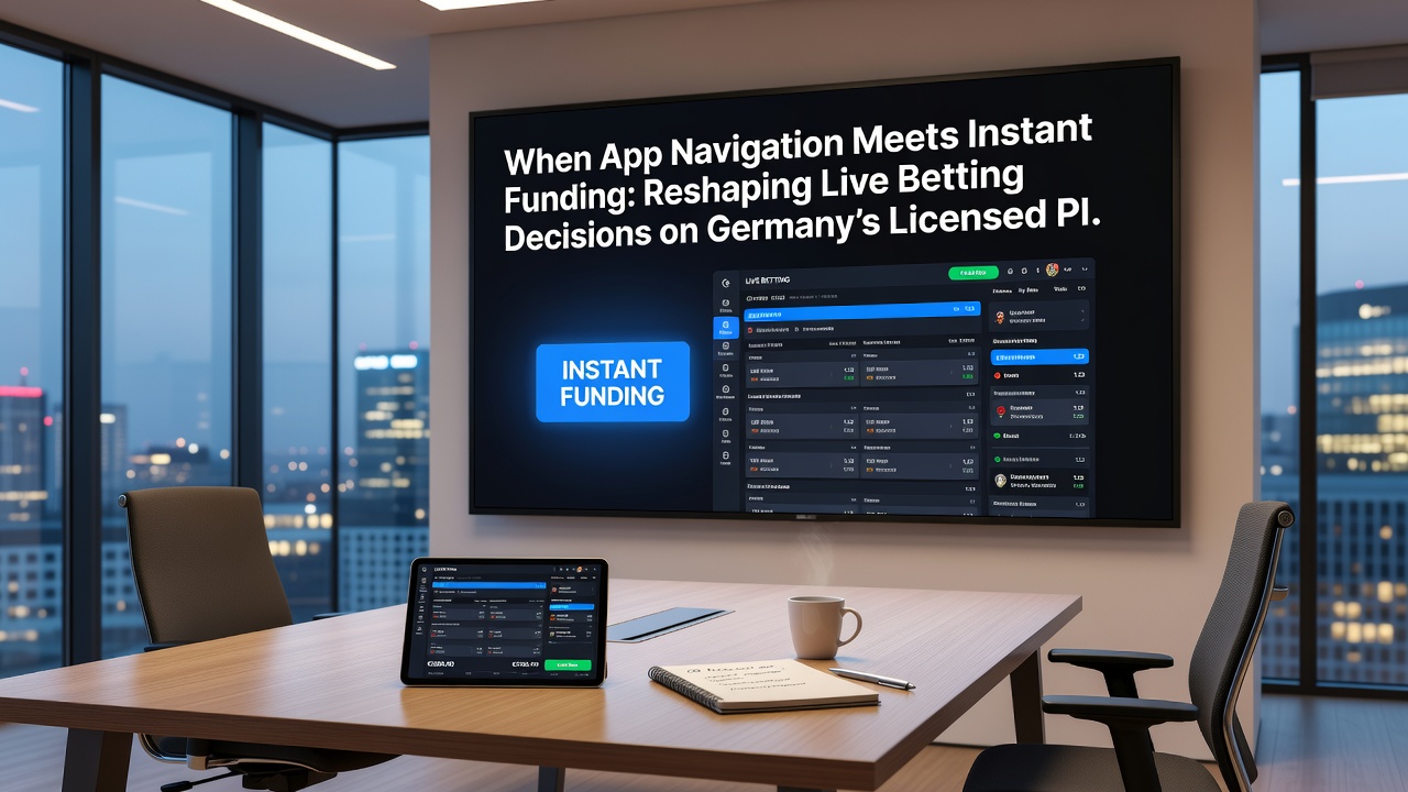 Darstellung von Live-Wettanpassungen und Zahlungsoptionen in deutschen Apps