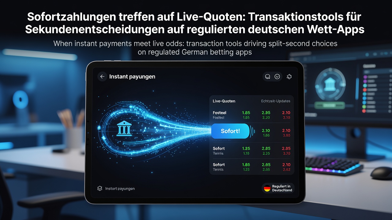 Integration von Sofortzahlungen in Live-Wett-Apps auf regulierten deutschen Plattformen